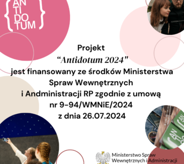 Finansowanie projektu „Antidotum 2024”