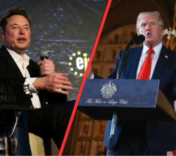 Donald Trump und Elon Musk bei X – ein Millionenpublikum und wenige Fragen.