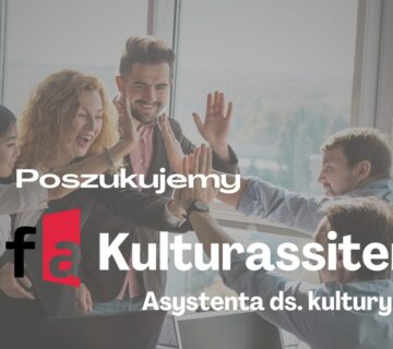 Szukamy ifa-asystenta ds. kultury!