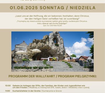 30. Wallfahrt der Nationalen und Ethnischen Minderheiten zum St. Annaberg